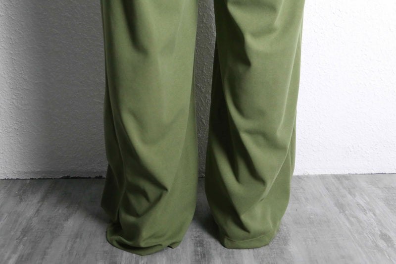 light green easy buggy slacks
