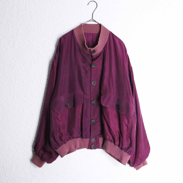dark pink valstar type silk blouson