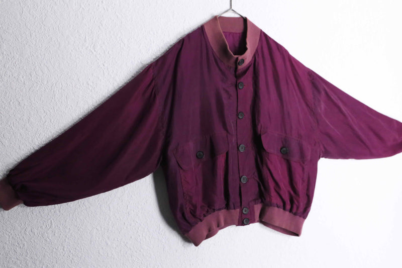dark pink valstar type silk blouson