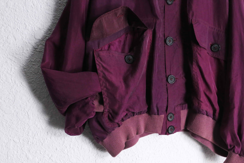 dark pink valstar type silk blouson