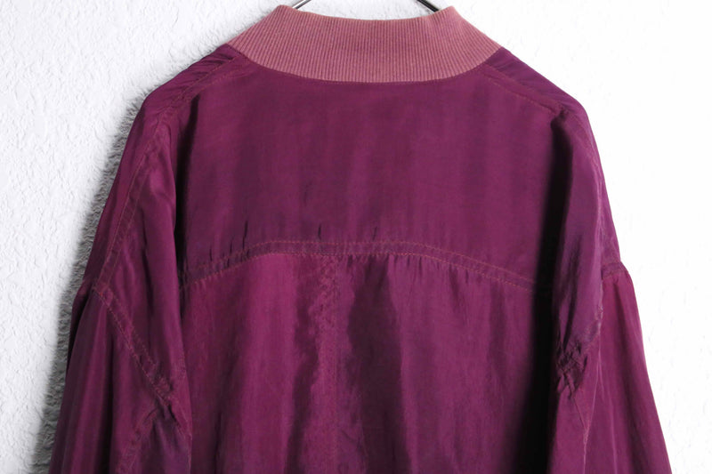 dark pink valstar type silk blouson