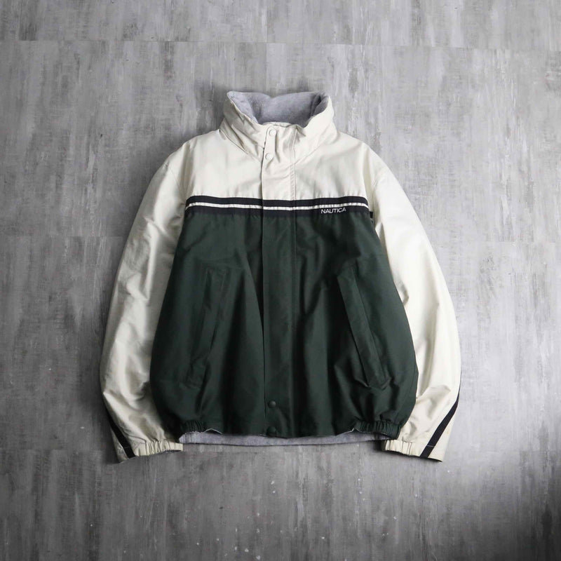 1990-00s NAUTICA reversible bomber jacket