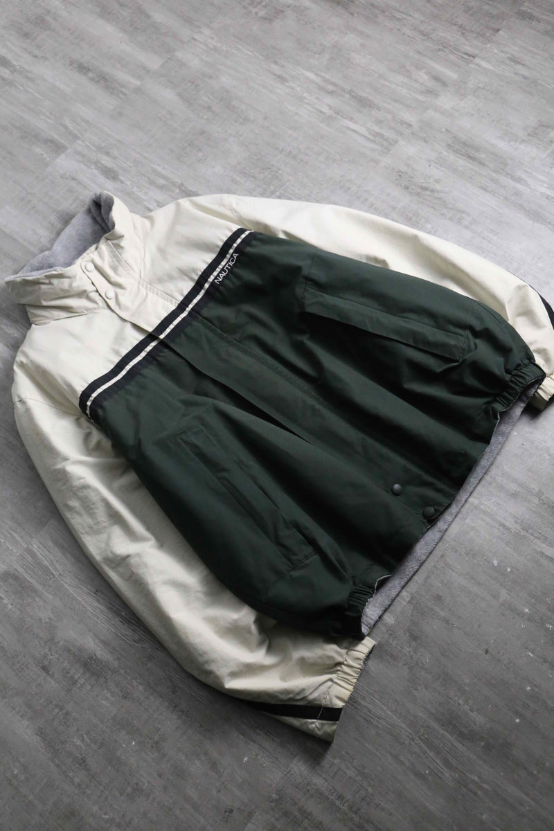 1990-00s NAUTICA reversible bomber jacket