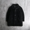 reversible boa jacket
