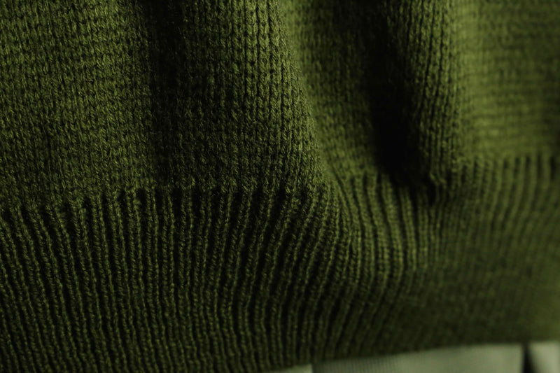 moss green acryl 3D cardigan