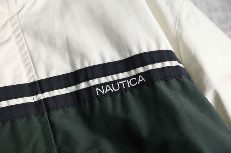 1990-00s NAUTICA reversible bomber jacket