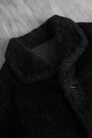 reversible boa jacket