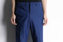 70's cobalt blue semi flare slacks
