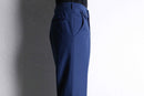 70's cobalt blue semi flare slacks