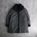 reversible boa jacket