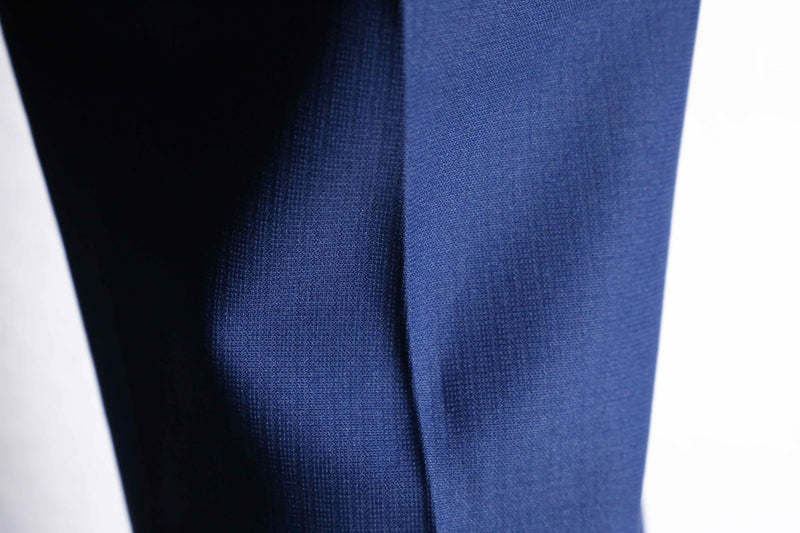 70's cobalt blue semi flare slacks