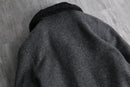 reversible boa jacket