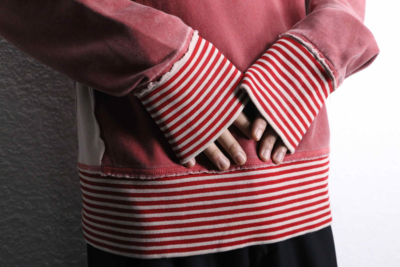 “DIESEL” fade pink cotton sweat