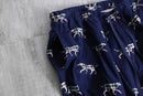 2000s L.L.Bean dog pattern pajamas pants