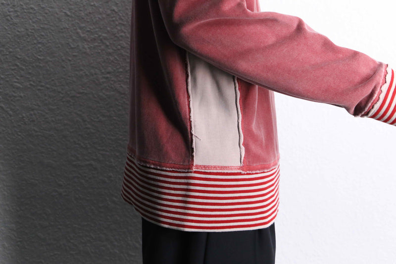 “DIESEL” fade pink cotton sweat