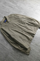 1990s OLD NAVY check zip jacket