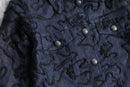 indigo flower emb type tracker jacket