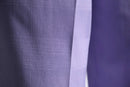 light purple color glen check 2tuck tapered slacks