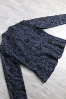 indigo flower emb type tracker jacket