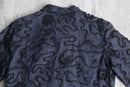 indigo flower emb type tracker jacket