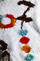 2000s PLAYBOY mulch textile melange knit jacket