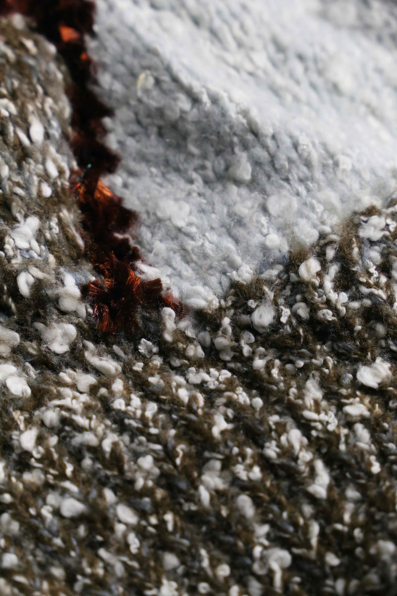 2000s PLAYBOY mulch textile melange knit jacket