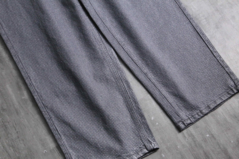 2000s mid rise glitter denim pants