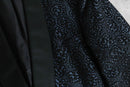 1970s jacquard tailored jacket