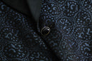 1970s jacquard tailored jacket