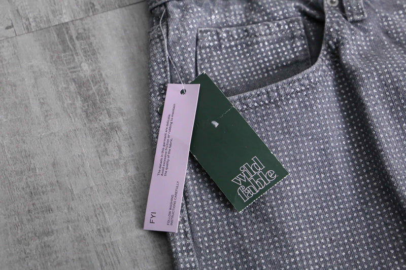 2000s mid rise glitter denim pants