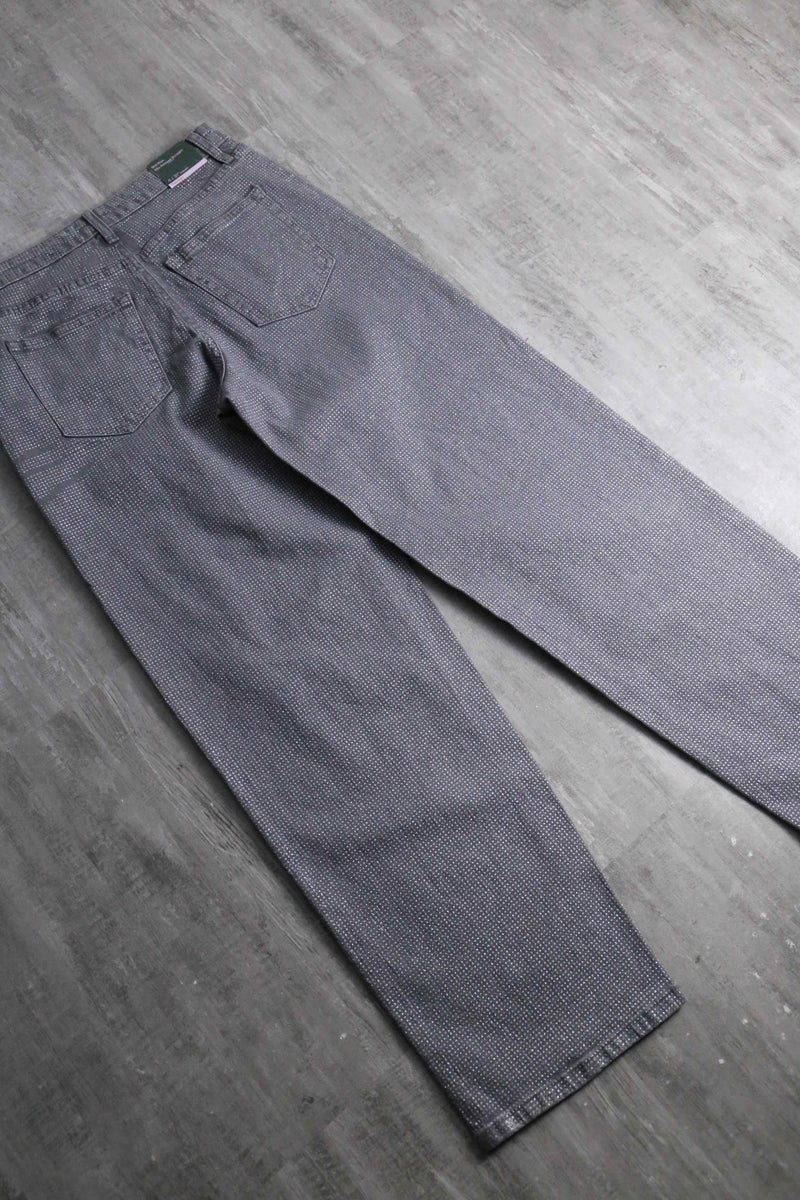 2000s mid rise glitter denim pants