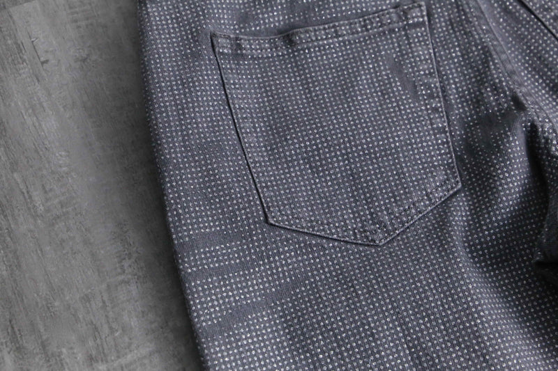 2000s mid rise glitter denim pants