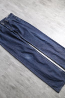 “DIESEL” indigo blue straight denim pants