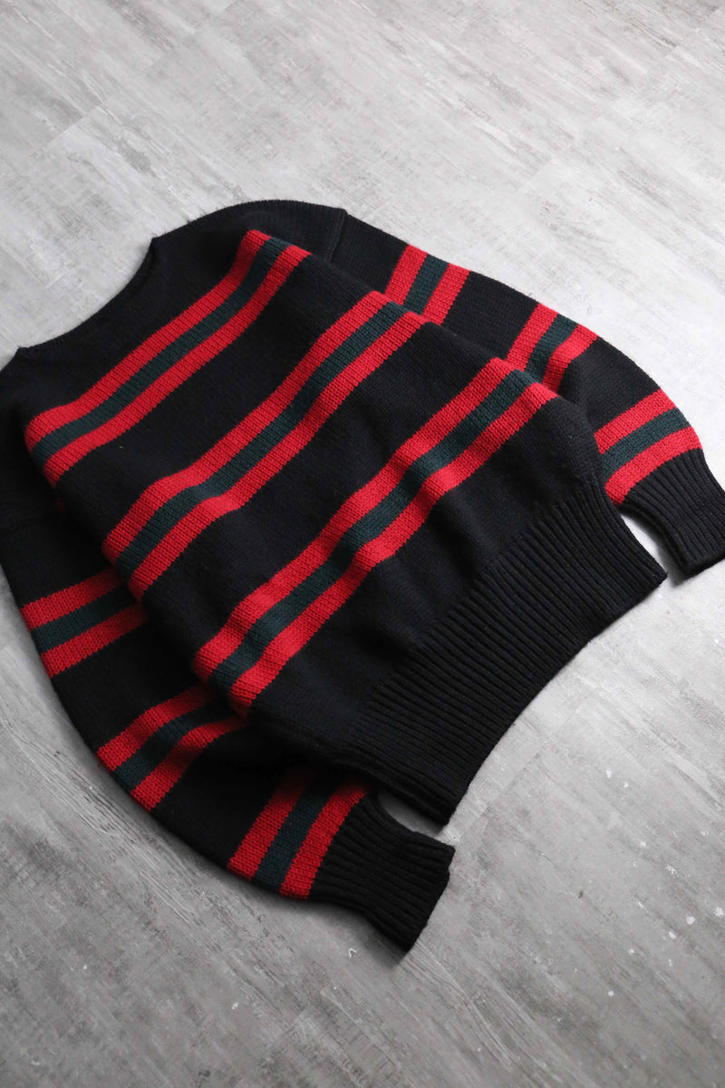 1990s Polo by RL vintage sampling wool border sweater