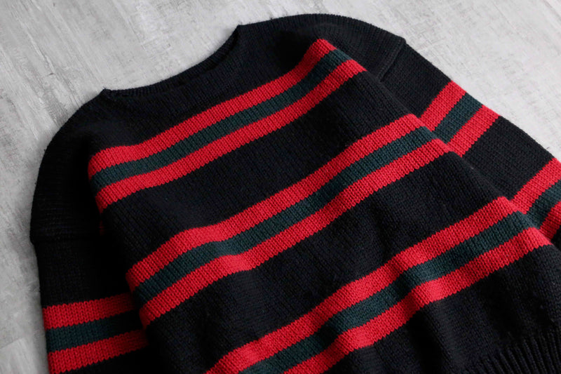 1990s Polo by RL vintage sampling wool border sweater