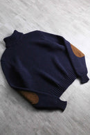 1990s Polo by Ralph Lauren wool cotton turtle neck sweater