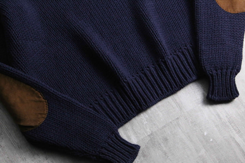1990s Polo by Ralph Lauren wool cotton turtle neck sweater