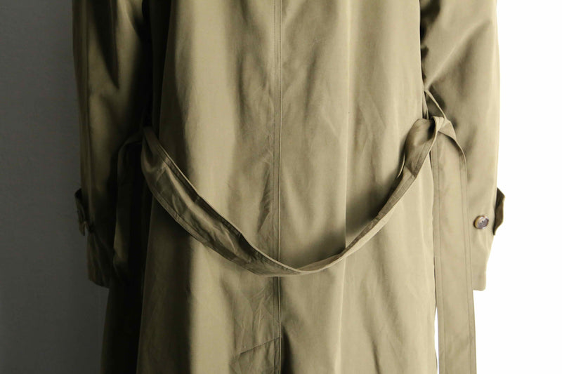 "Re:make" beige color patchwork coat