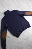 1990s Polo by Ralph Lauren wool cotton turtle neck sweater