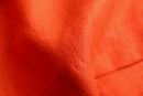 vivid orange linen easy tailored jacket
