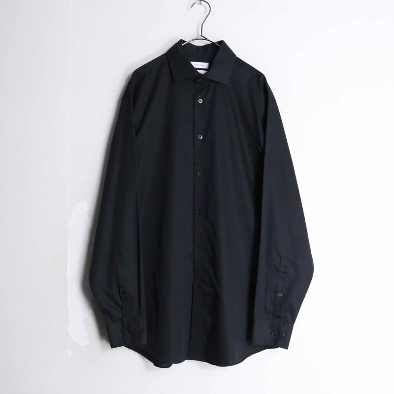 “Calvin Klein” black cotton dress shirt