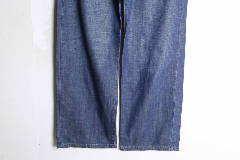 "Calvin Klein" light blue buggy denim pants