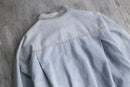 MASH box silhouette chemical wash denim jacket
