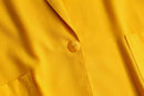 vivid yellow linen easy tailored jacket