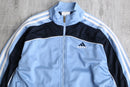 00s “adidas” light blue raglan sleeve track jacket