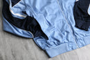 00s “adidas” light blue raglan sleeve track jacket