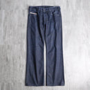 00's “Diesel” dark indigo bootcut denim pants