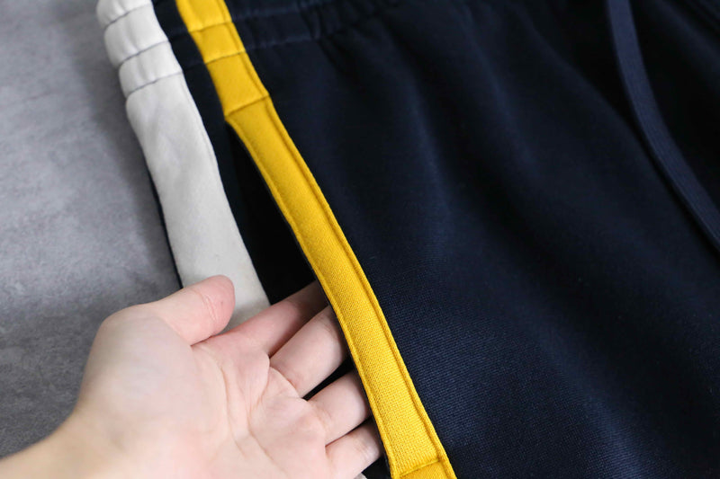 "ABERCROMBIE" wide line track pants