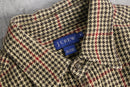1990s J.CREW houndstooth check shirt