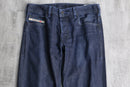 00's “Diesel” dark indigo bootcut denim pants